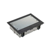 Розетка HDMI IEK BRITE, скрытый монтаж, маренго, BR-H10-K35 - 1