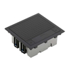 Розетка HDMI IEK BRITE, скрытый монтаж, сталь, BR-H10-K46 - 2