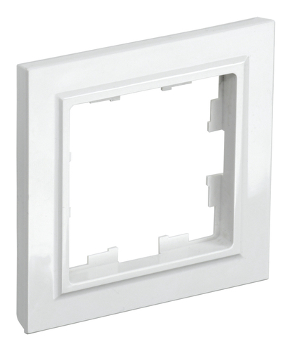 Рамка 1 пост IEK BRITE, белый, BR-M12-K01