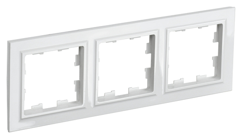 Рамка 3 поста IEK BRITE, белый, BR-M32-K01