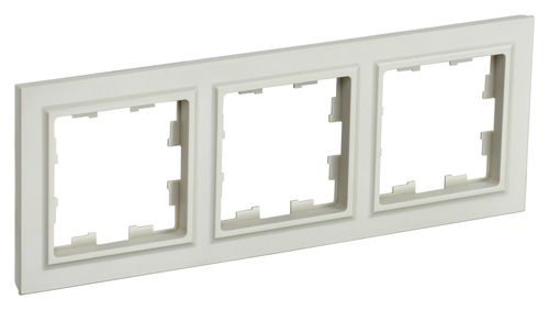 Рамка 3 поста IEK BRITE, бежевый, BR-M32-K10