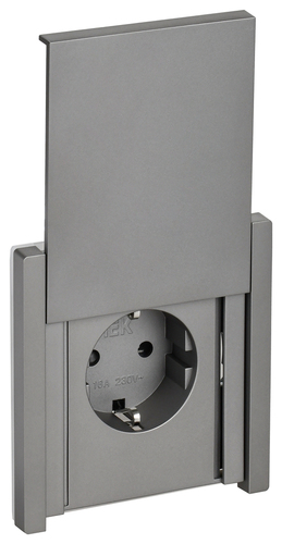 FORTE&PIANO Роз. с з/к/ш с кр. б/к 16А IP44 FP519 ст. IEK