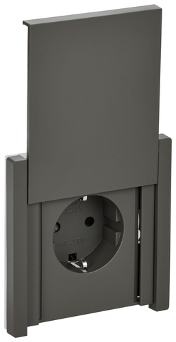 FORTE&PIANO Роз. с з/к/ш с кр. в/к 16А IP44 FP321 сер. IEK