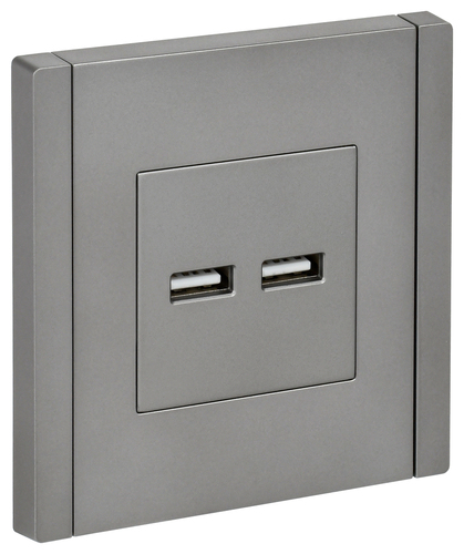 FORTE&PIANO Роз. USB A+A 3,1А FP549 ст. IEK