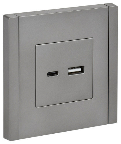 FORTE&PIANO Роз. USB A+C 3,1А FP550 ст. IEK