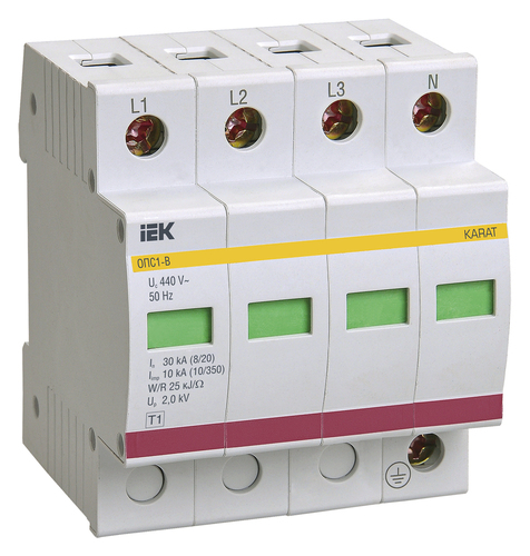 KARAT ОПС1-B УЗИП 4P In=30кА Un=400В Im=60кА IEK