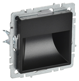 Подсветка встаиваемая IEK BRITE IP20, черный, BR-FL20-K02