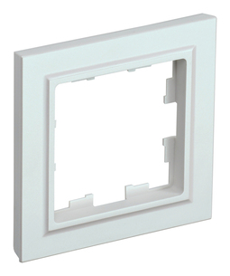 Рамка 1 пост IEK BRITE, жемчуг, BR-M12-K36