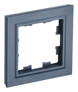 Рамка 1 пост IEK BRITE, маренго, BR-M12-K35