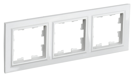 Рамка 3 поста IEK BRITE, белый, BR-M32-K01