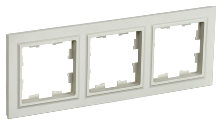 Рамка 3 поста IEK BRITE, бежевый, BR-M32-K10