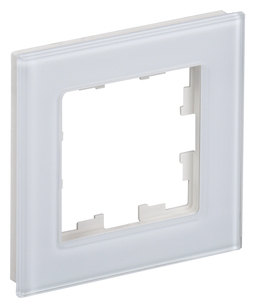 Рамка 1 пост IEK BRITE, белый, BR-M12-G-K01