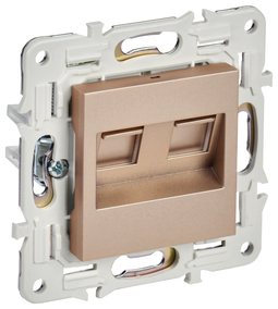 SKANDY Роз. комп. 2-ая RJ45 кат.6 SK-K04Sa песоч. IEK