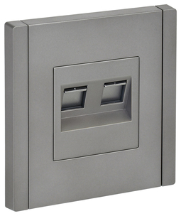 FORTE&PIANO Роз. комп. 2-ая RJ45 кат.5E FP533 ст. IEK