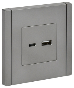 FORTE&PIANO Роз. USB A+C 18Вт FP551 ст. IEK