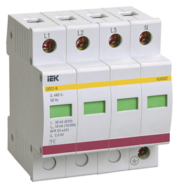 KARAT ОПС1-B УЗИП 4P In=30кА Un=400В Im=60кА IEK