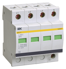 KARAT ОПС1-C УЗИП 4P In=20кА Un=400В Im=40кА IEK