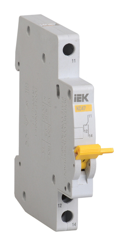 Контакт состояния КС47 новая серия на DIN-рейку IEK