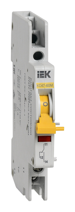 Контакт состояния КС47-60М на DIN-рейку для ВА47-60M IEK