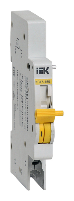 Контакт состояния КС47-150 на DIN-рейку для ВА47-150 IEK